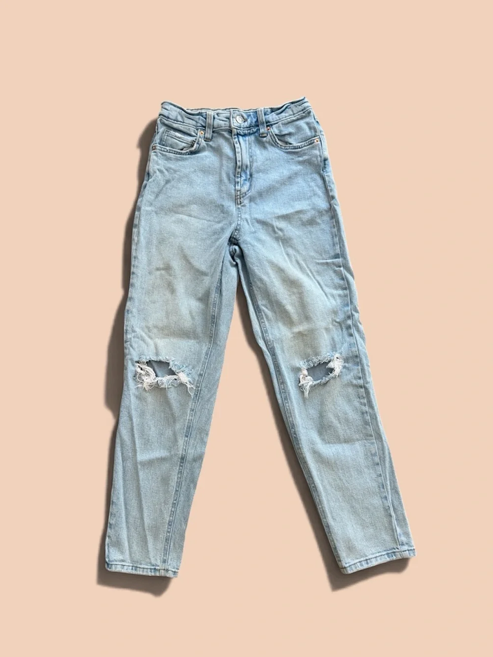 Light Blue High-Rise Wild Fable Mom Jeans